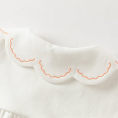 Dave&Bella Girls Autumn Cotton Casual Neckline Embroidered Shirt Blouse