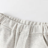 Dave&Bella Toddler Girls Fashion Silver Grey Casual Loose Knit Pants