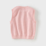 Dave&Bella Toddler Girls/Boys Cotton Indoor Warm Sleeveless Tank Tops