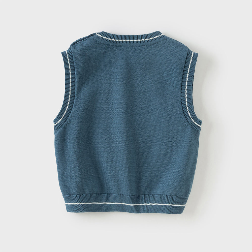 Dave&Bella Toddler Girls/Boys Cotton Indoor Warm Sleeveless Tank Tops