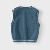 Dave&Bella Toddler Girls/Boys Cotton Indoor Warm Sleeveless Tank Tops