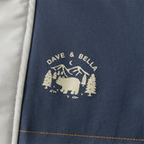 Dave&Bella Boys Kids Navy Blue Windproof Hooded Jackets