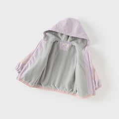 Dave&Bella Girls/Boys Autumn Outdoor Hooded Windbreaker Coat