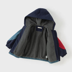 Dave&Bella Girls/Boys Autumn Outdoor Hooded Windbreaker Coat