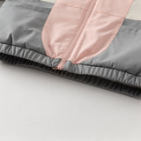 Dave&Bella Girls/Boys Toddler Outdoor Hooded Windbreaker Coat