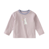 Dave&Bella Girls/Boys Toddler Antimicrobial Print T-Shirt Tops