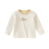 Dave&Bella Girls/Boys Toddler Antimicrobial Print T-Shirt Tops