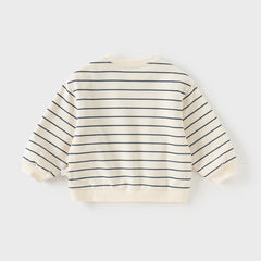 Dave&Bella Girls Autumn Sweet Cotton Loose Sweatshirt Pullover Top