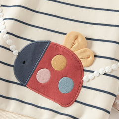 Dave&Bella Girls Autumn Sweet Cotton Loose Sweatshirt Pullover Top