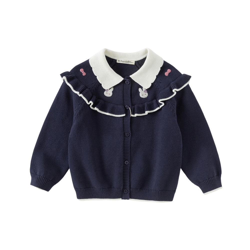 Dave&Bella Kids Girls Cotton Sweet Casual Sweater Cardigans