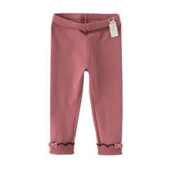 Dave&Bella Toddler Girls Autumn Versatile Cotton Leggings Pants