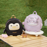 Dave&Bella Kids/Toddler Adorable Purple Little Cat Lightweight School Backpacks