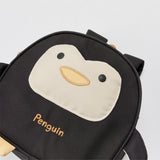 Dave&Bella Kids/Toddler Cute Black White Penguin Lightweight School Backpacks