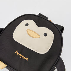 Dave&Bella Kids/Toddler Cute Black White Penguin Lightweight School Backpacks