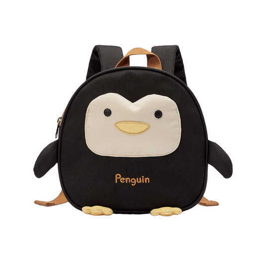 Dave&Bella Kids/Toddler Cute Black White Penguin Lightweight School Backpacks