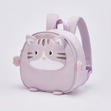 Dave&Bella Kids/Toddler Adorable Purple Little Cat Lightweight School Backpacks