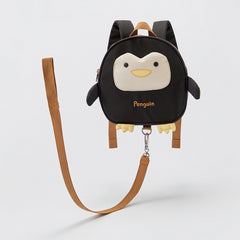 Dave&Bella Kids/Toddler Cute Black White Penguin Lightweight School Backpacks