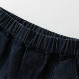 Dave&Bella Toddler Boys Casual Loose Fit Denim Blue Long Jeans