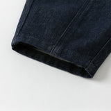 Dave&Bella Toddler Boys Casual Loose Fit Denim Blue Long Jeans