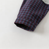 Dave&Bella Toddler Boys Grey Long Sleeve Formal Polos