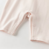 Dave&Bella Newborn Girls/Boys Cotton Pink/Blue Indoor Baby One-Pieces Romper