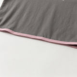 Dave&Bella Toddler Girls Everyday Cotton Grey T-shirts Tops