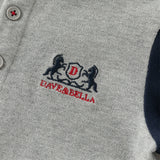 Dave&Bella Toddler Boys Cotton Grey Formal Polos