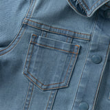 Dave&Bella Toddler Girls Fashion Denim Blue Coat Jackets
