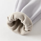 Dave&Bella Toddler Girls/Boys Apricot/Blue Fleece Coat Long Pants Outfit Sets