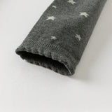 Dave&Bella Toddler Girls Grey Star Print Activity Footless Leggings