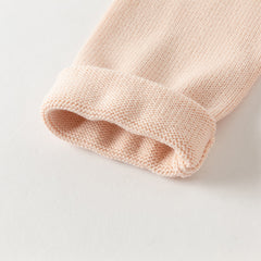 Dave&Bella Toddler Girls Winter Charming Pink Soft Knit Sweater Birthday Mesh Dress