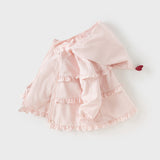 Dave&Bella Toddler Girls Sweet Pink Outwear Fashion Hooded Jackets