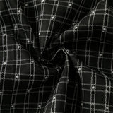Dave&Bella Toddler Girls Classic Black White Plaid A-line Party Dress