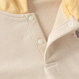 Dave&Bella Kids Girls/Boys Sweet Color-block Pullover Hoodie Sweatshirts