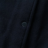Dave&Bella Girls Kids Cozy Navy Blue Anti-Static Fleece Jackets