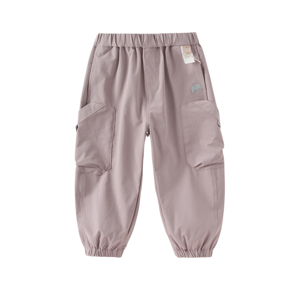 Dave&Bella Girls/Boys Kids Grey/Purple/Navy Blue Outdoor Sports Pants