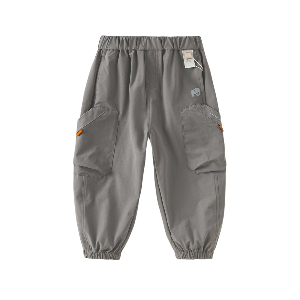 Dave&Bella Girls/Boys Kids Grey/Purple/Navy Blue Outdoor Sports Pants
