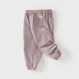 Dave&Bella Girls/Boys Kids Grey/Purple/Navy Blue Outdoor Sports Pants