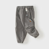 Dave&Bella Girls/Boys Kids Grey/Purple/Navy Blue Outdoor Sports Pants
