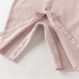Dave&Bella Baby Girls/Boys Indoor Antistatic Hooded Crawling Romper