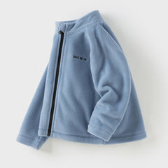 Dave&Bella Kids Girls/Boys Autumn Warm Long Sleeve Cozy Fleece Outwear Coats