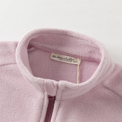 Dave&Bella Kids Girls/Boys Autumn Warm Long Sleeve Cozy Fleece Outwear Coats
