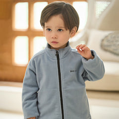 Dave&Bella Kids Girls/Boys Autumn Warm Long Sleeve Cozy Fleece Outwear Coats