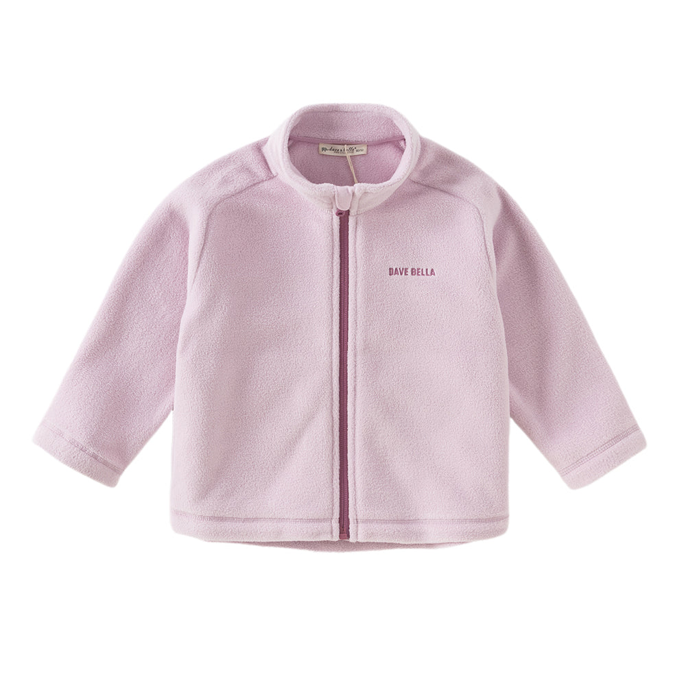 Dave&Bella Kids Girls/Boys Warm Long Sleeve Cozy Fleece Outwear Coats