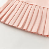 Dave&Bella Toddler Girls Cotton College Style A-line Dress