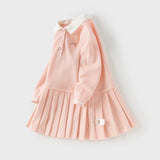 Dave&Bella Toddler Girls Cotton College Style A-line Dress