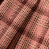 Dave&Bella Toddler Girls Pink Plaid Doll Collar Soft Birthday A-line Dress