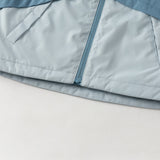 Dave&Bella Toddler Boys Blue Waterproof Hooded Outdoor Jackets