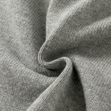 Dave&Bella Toddler Boys Gray Simple Versatile V-neck Cozy Cotton Cardigans