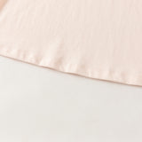 Dave&Bella Toddler Girls Pink/Beige Doll Collar Sweet Cozy Comfortable Cotton T-shirts